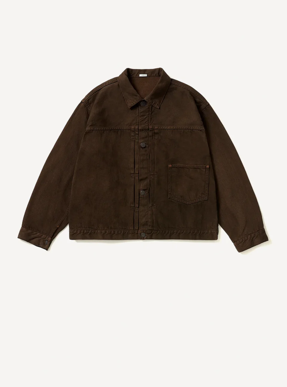 A.Presse 1st Type Denim Jacket - Brown