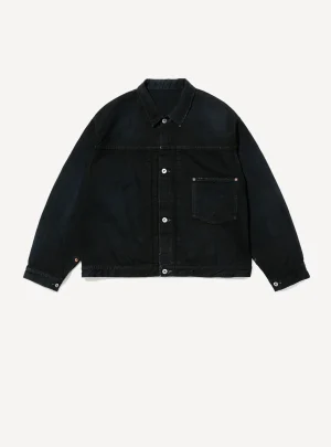 A.Presse 1st Type Denim Jacket - Black