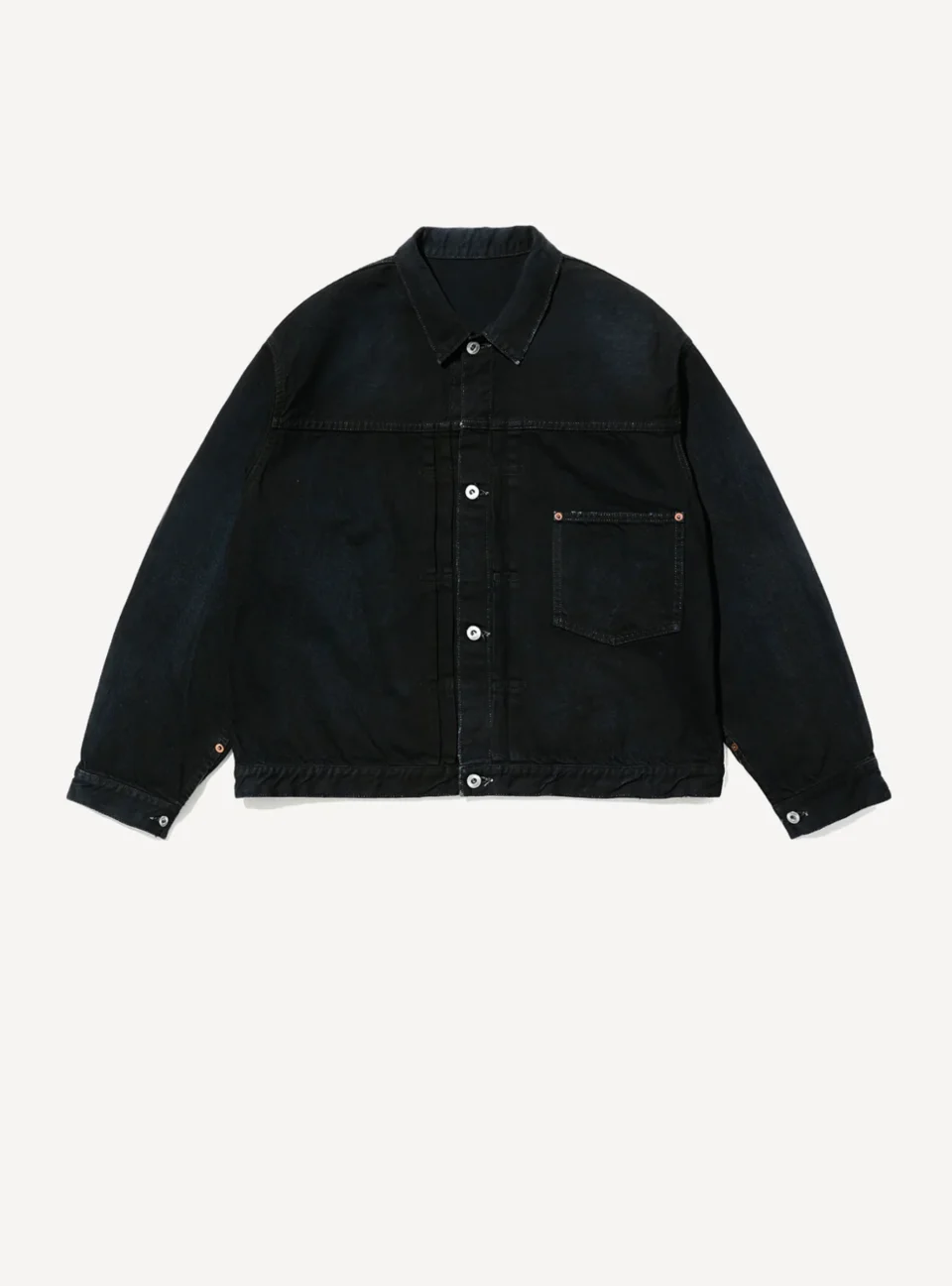 A.Presse 1st Type Denim Jacket - Black