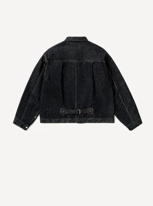 A.Presse 1st Type Denim Jacket - Navy - Back