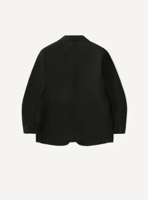 A.Presse Finest Wool Jacket - Black - Back