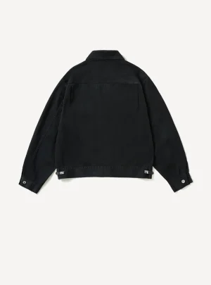 A.Presse Vintage US Army M-42 Field Jacket - Black - Back