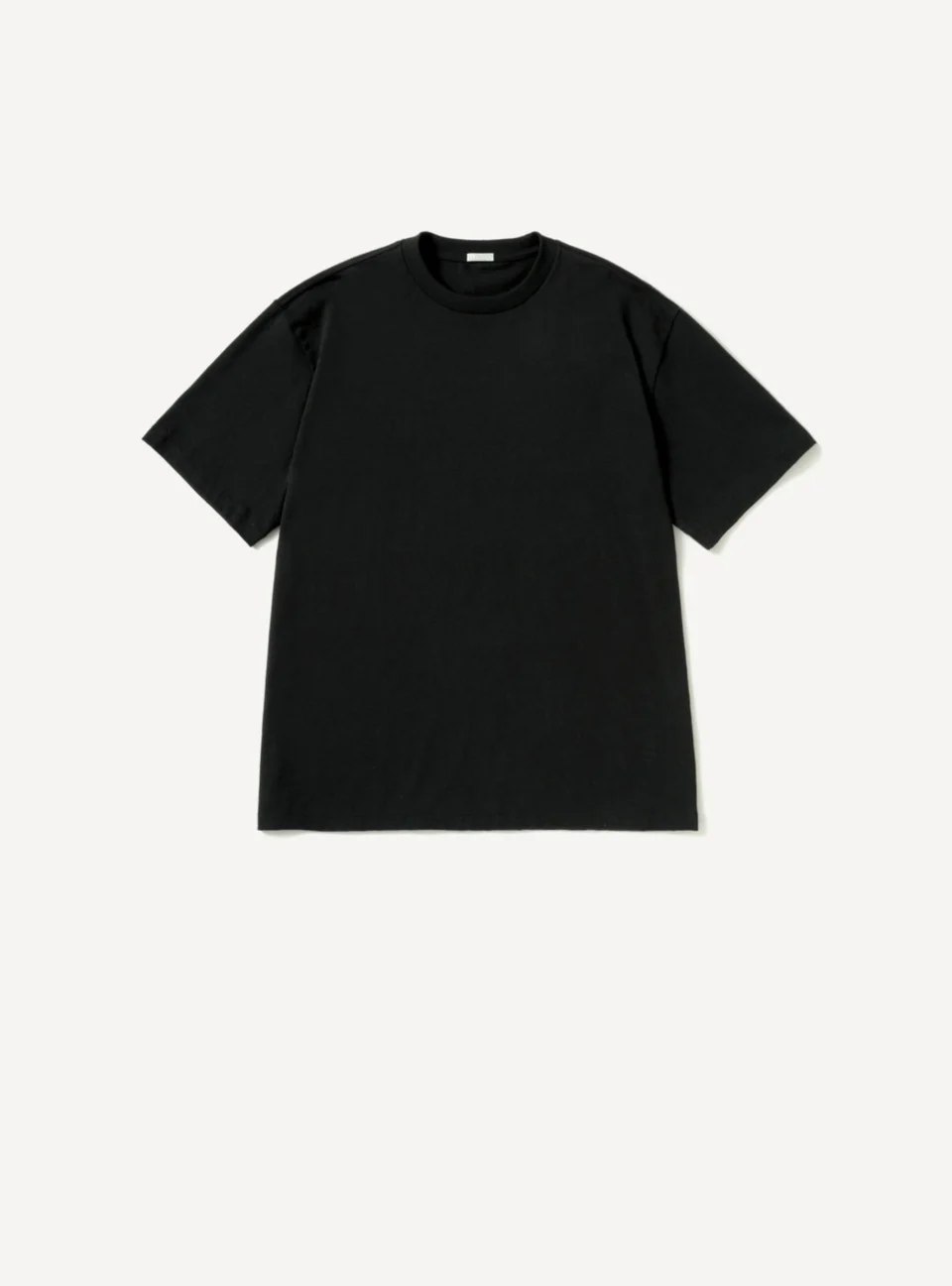 A.Presse Light Weight T-Shirt - Black - Front Side
