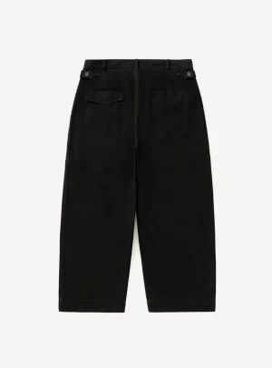 A.Presse USAF Hemmed Trouser - Black | A.Presse