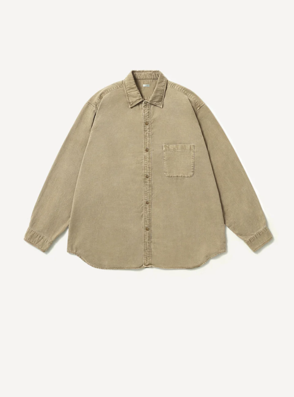 A.Presse Vintage Cotton Moleskin Shirts - Brown