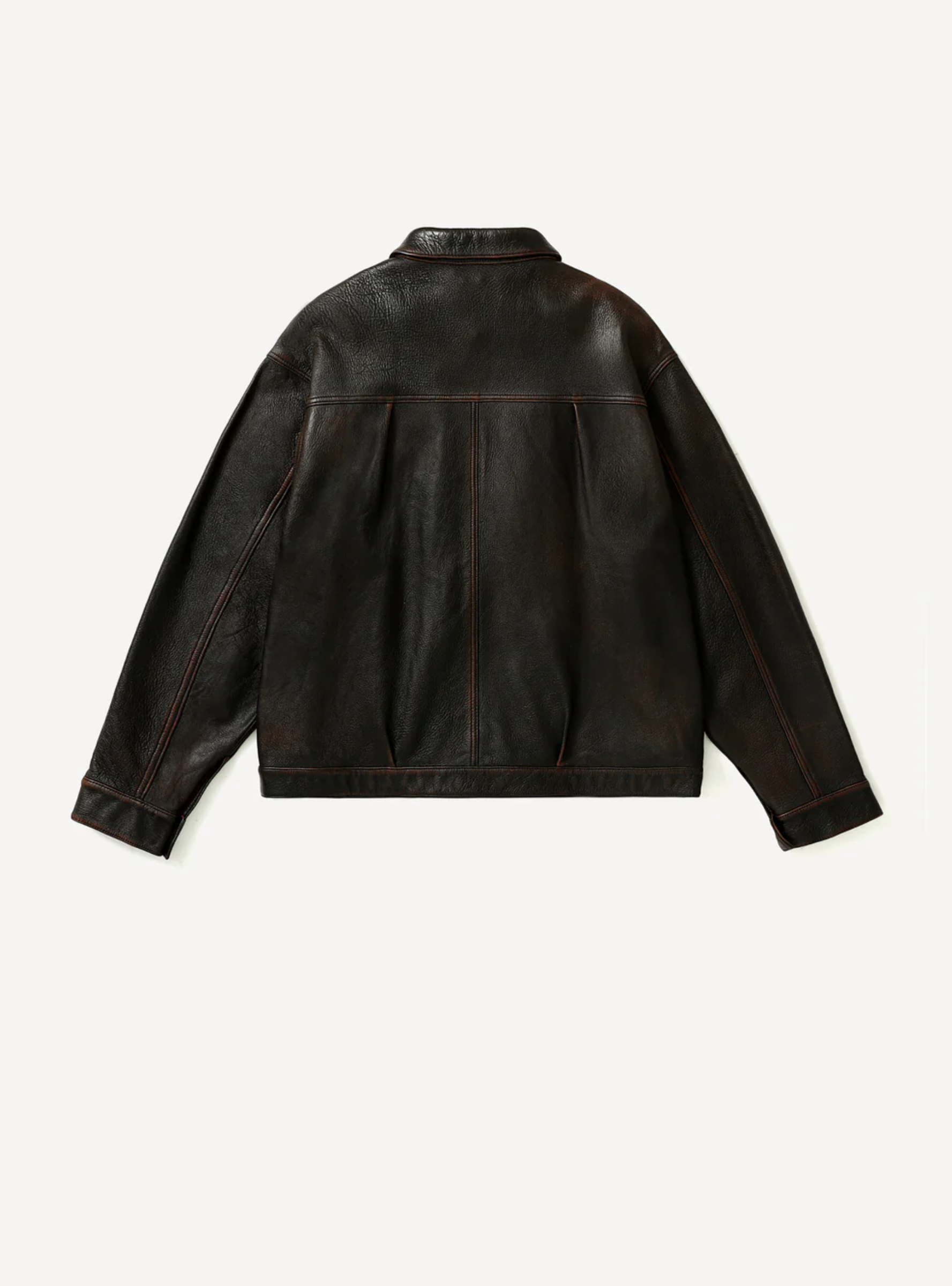 A.Presse Vintage Leather 1st Type Jacket - Brown
