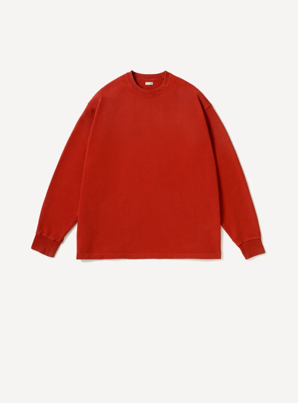 A.Presse Vintage Long Sleeve Shirt - Red