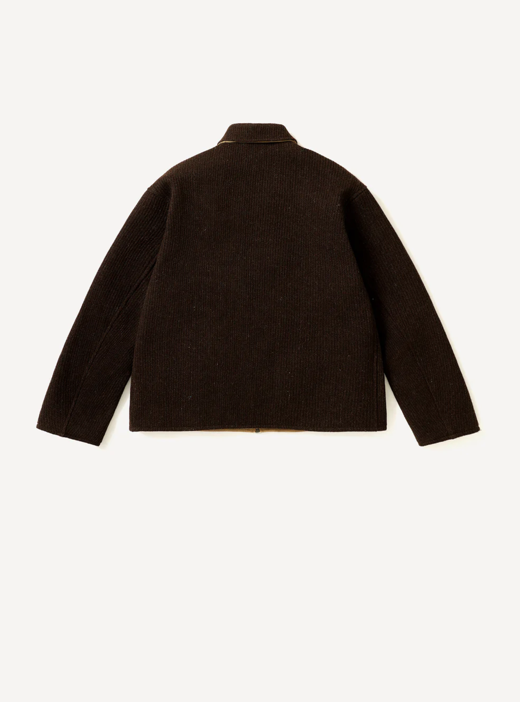 A.Presse Vintage Wool Cashmere Corduroy Sports Jacket - Back
