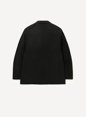 A.Presse Wool Double Breasted Jacket - Back