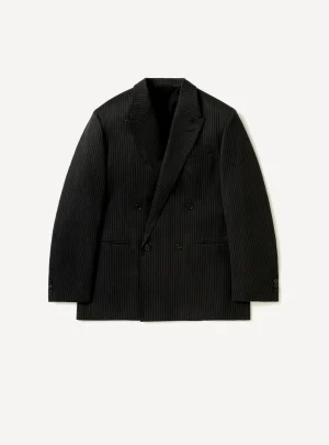 A.Presse Wool Double Breasted Jacket - Front