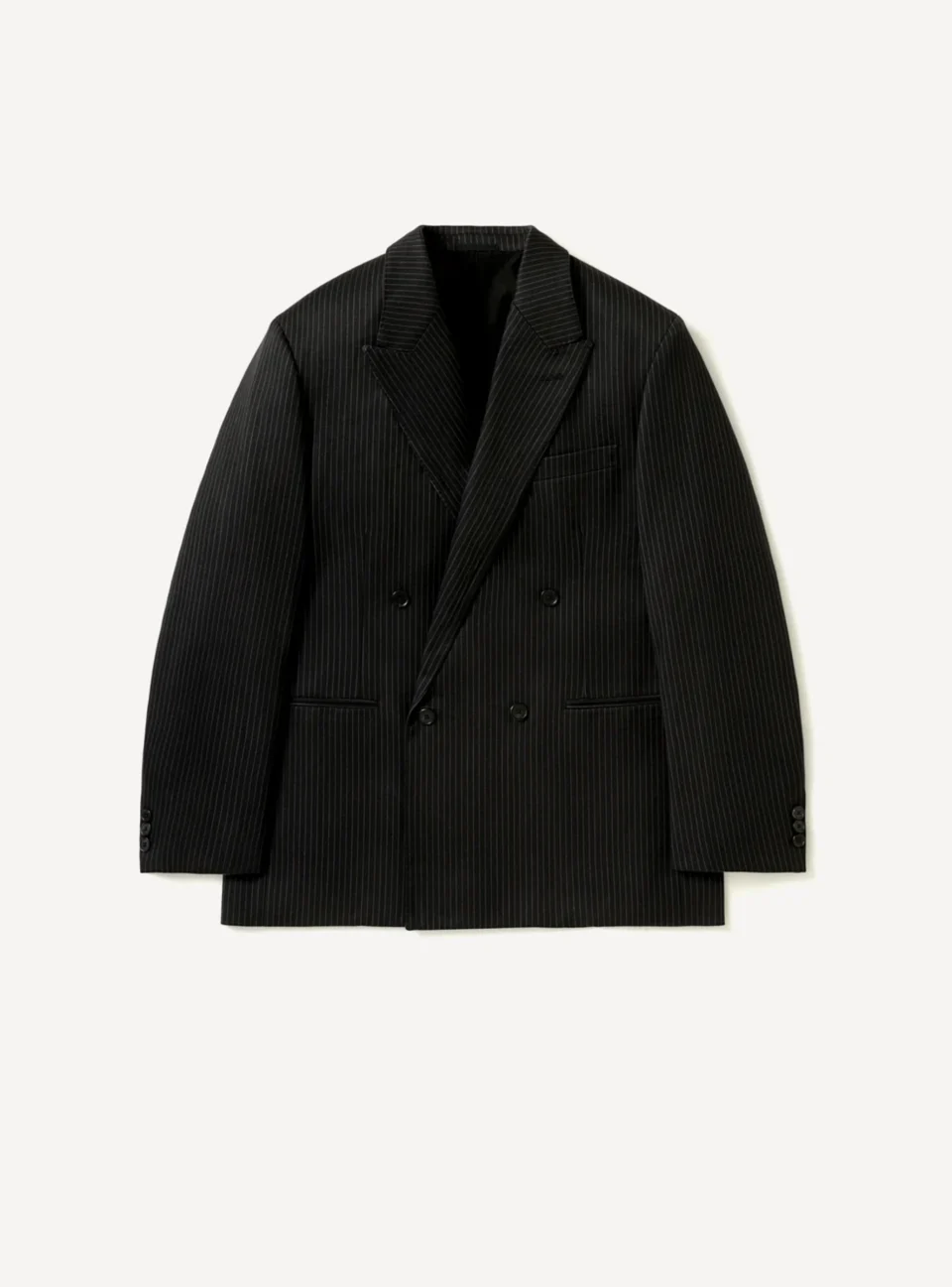 A.Presse Wool Double Breasted Jacket - Front