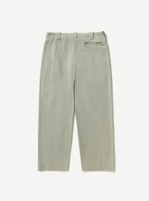 A.Presse Silk Nep Trouser - Off White - Back Side