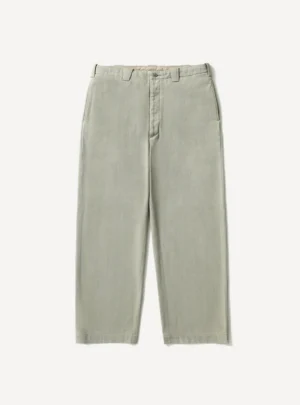 A.Presse Silk Nep Trouser - Off White - Front Side