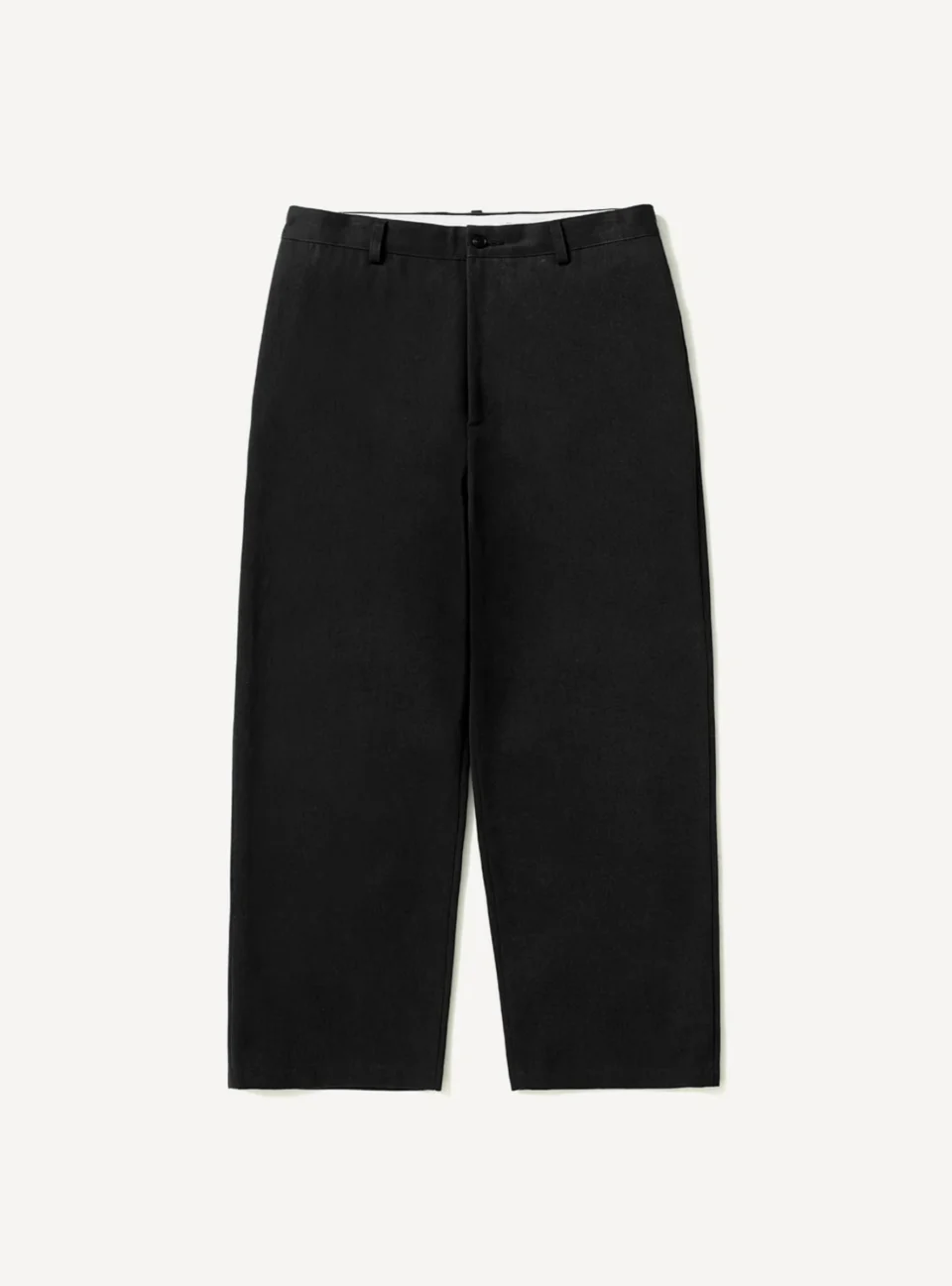 A.Presse Type.3 Chino Trouser - Black - Front Side