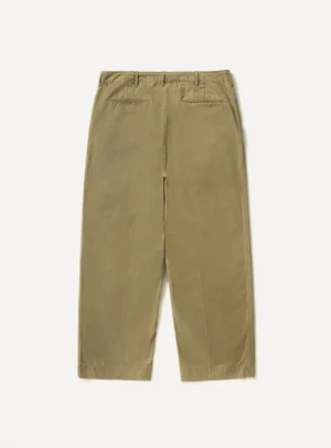 A.Presse Vintage Chino Trouser - Brown - Back Side