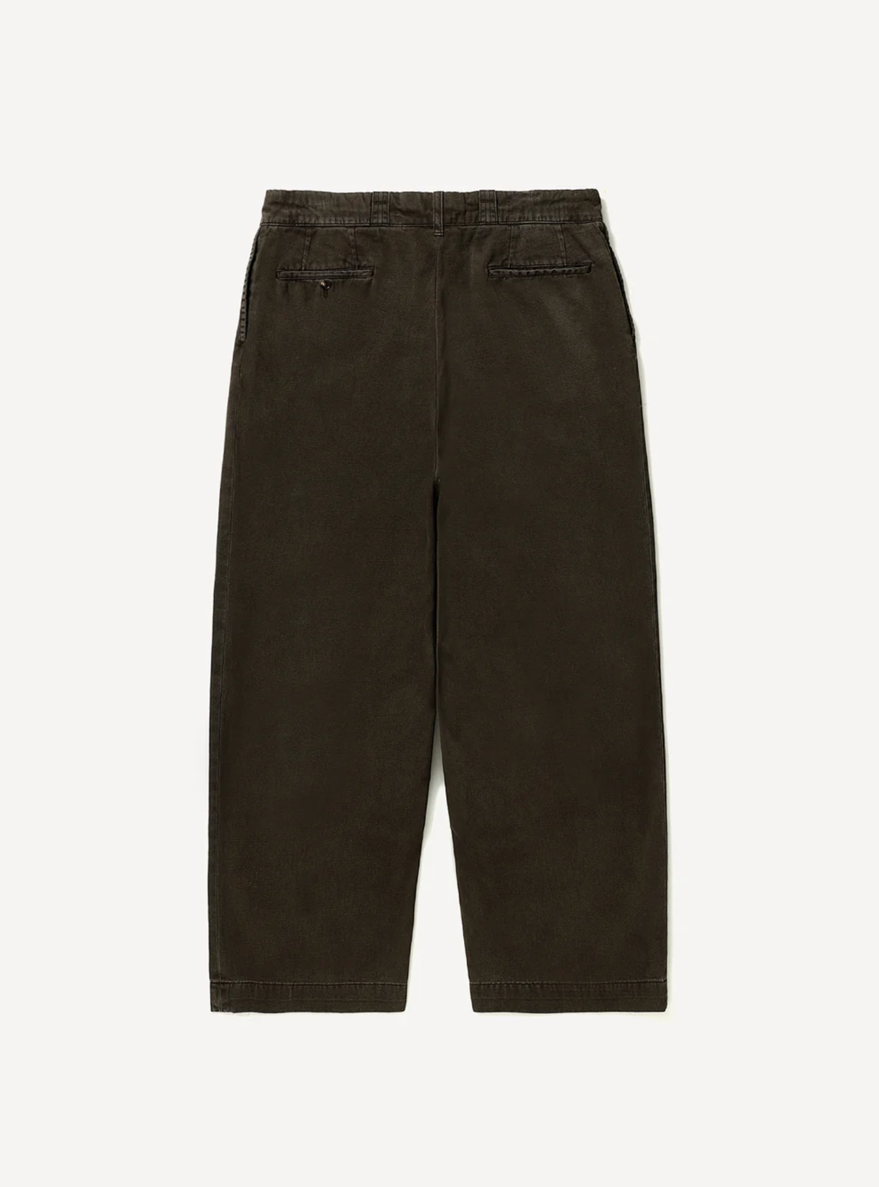 A.Presse Vintage Type.4 Chino Trouser - Brown - Back Side