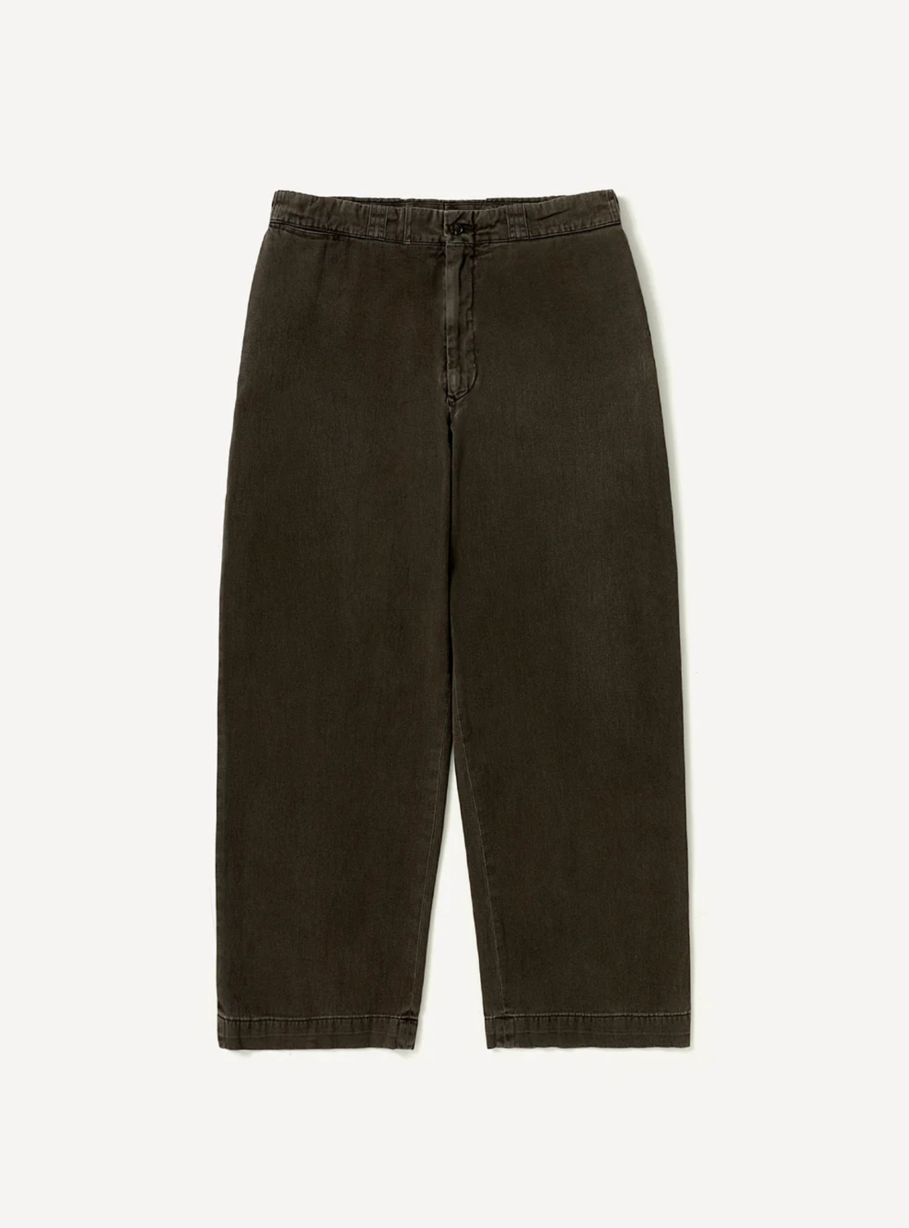 A.Presse Vintage Type.4 Chino Trouser - Brown - Front Side