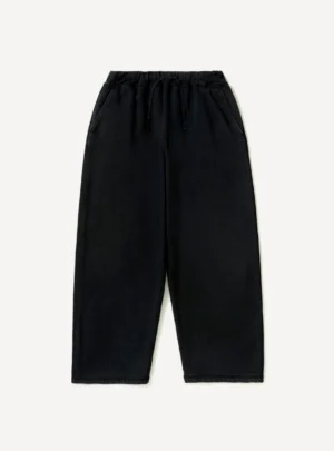 A.Pesse Vintage Sweat Pant - Black - Front Side