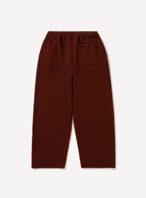 A.Pesse Vintage Sweat Pant - Burgundy - Back Side