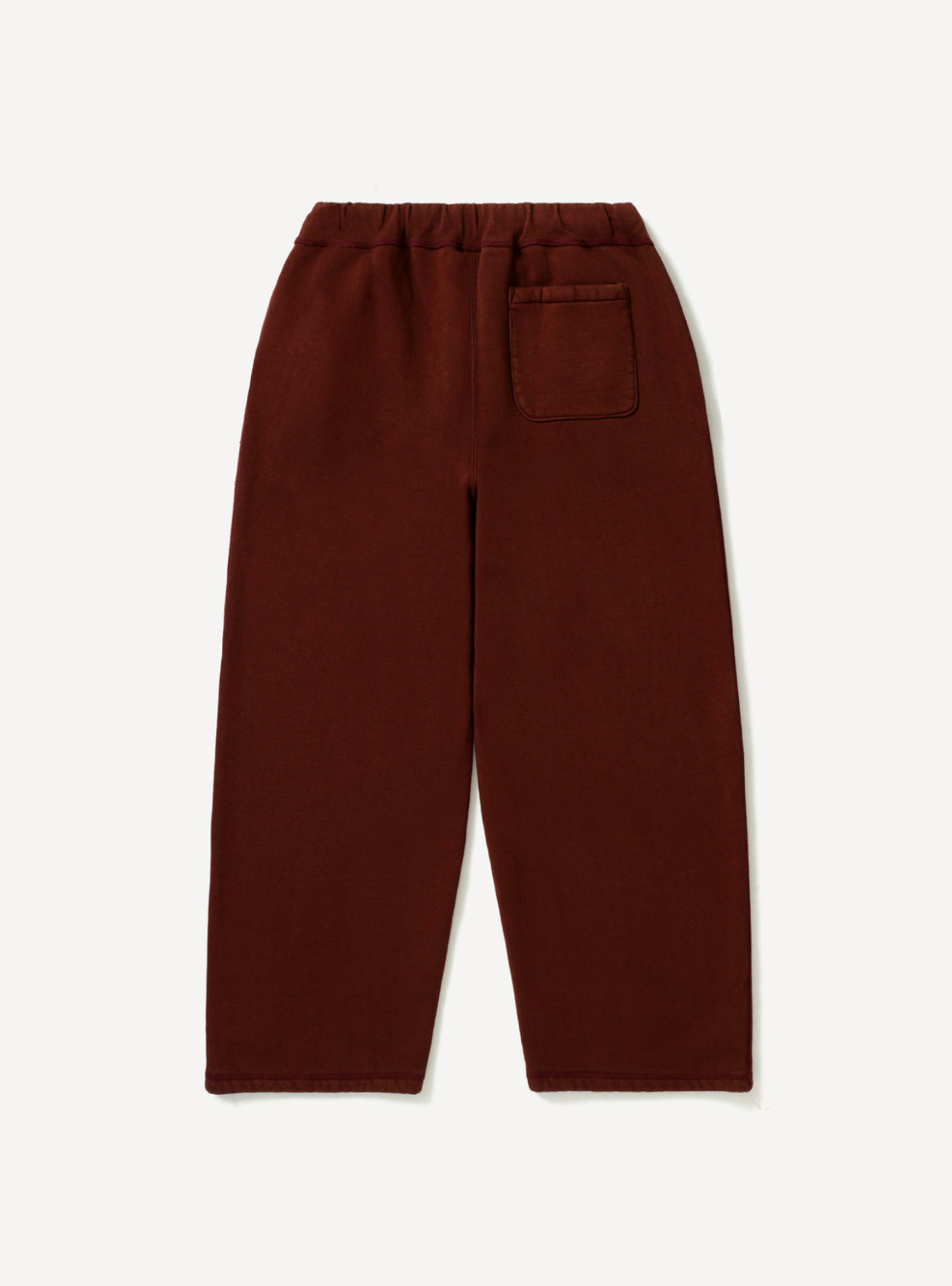 A.Pesse Vintage Sweat Pant - Burgundy - Back Side
