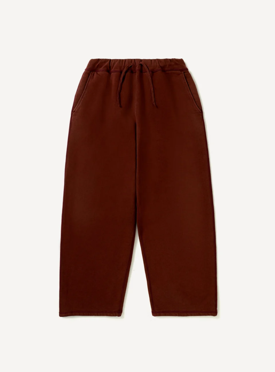 A.Pesse Vintage Sweat Pant - Burgundy - Front Side