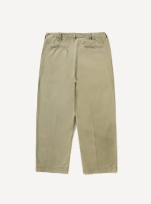 A.Presse Vintage Chino Trouser - Beige - Back Side