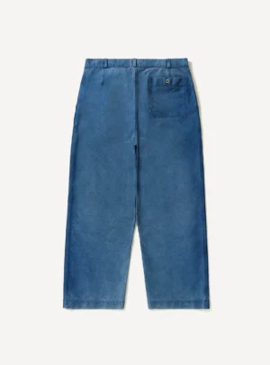 A.Presse Vintage French Work Pant - Indigo - Back Side