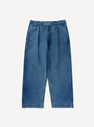A.Presse Vintage French Work Pant - Indigo - Front Side